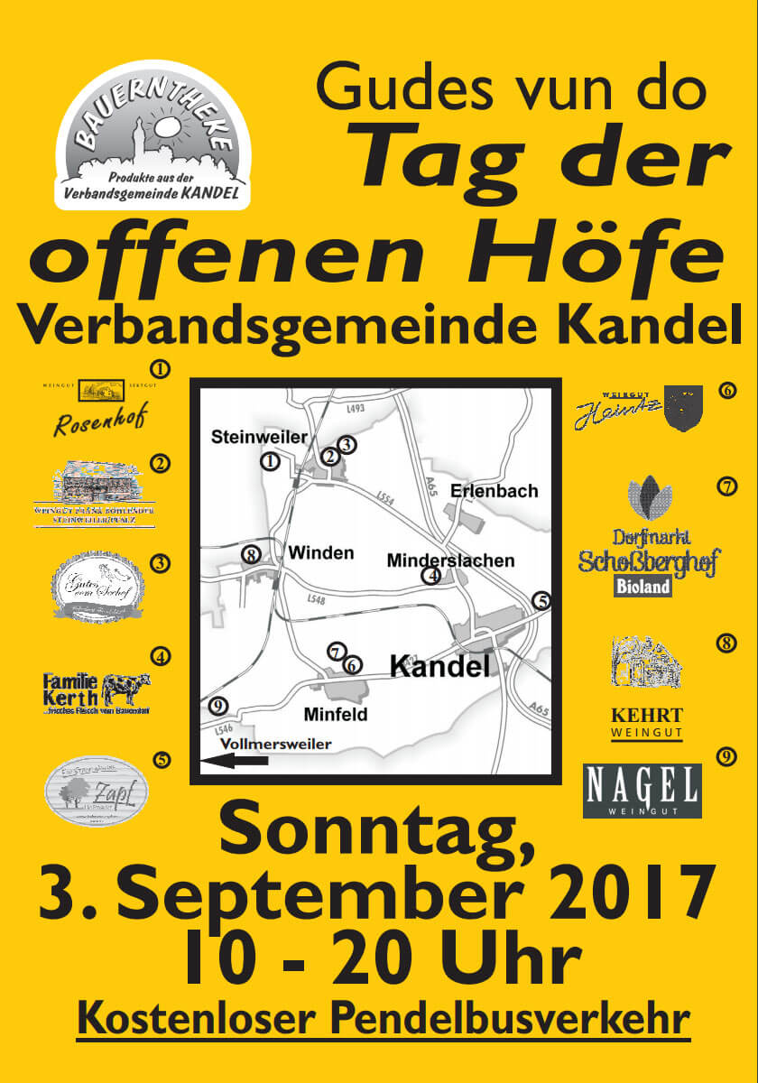 "Tag der offenen Höfe" 2017 ⋆ DorfmarktSchoßberghof ⋆ Bio